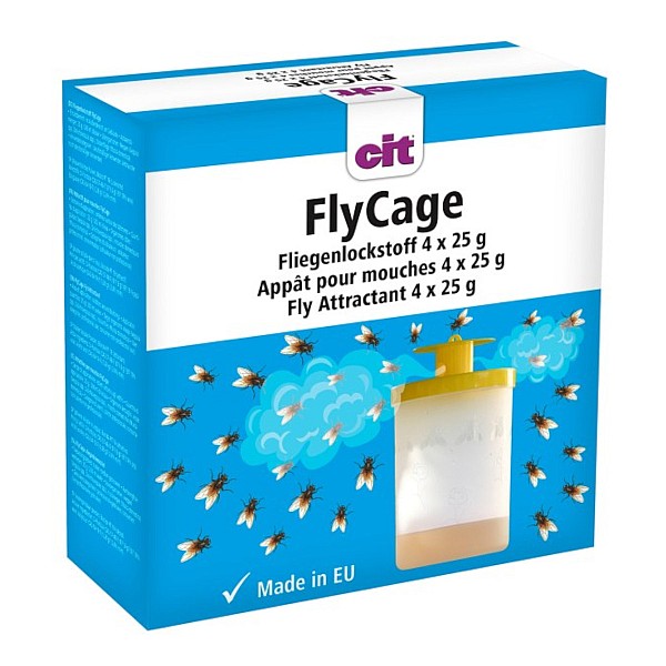 Ελκυστικό για Μυγοπαγίδα CIT FlyCage3 4 x 25 g