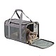 Τσάντα Μεταφοράς Σκύλου Γάτας Πτυσσόμενη Γκρι 48*28*Y28 4 πλευρές αερισμού