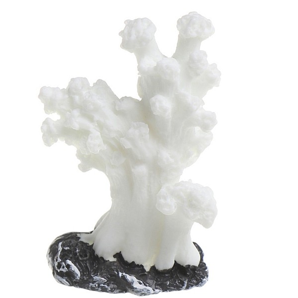 Διακοσμητικό Ενυδρείου Κοράλλι Άσπρο 3.5xY5.4cm