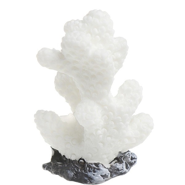 Διακοσμητικό Ενυδρείου Κοράλλι Άσπρο 3.6xY5.1cm