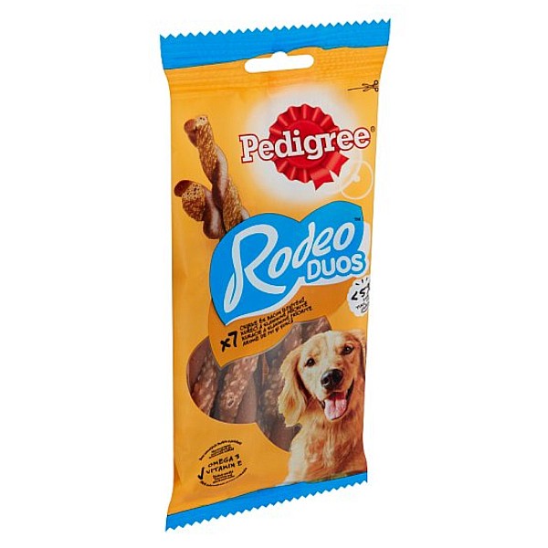 Pedigree Rodeo Duos Λιχουδιές σε Stick Σκύλου με Μοσχάρι και Τυρί 123gr 7τμχ