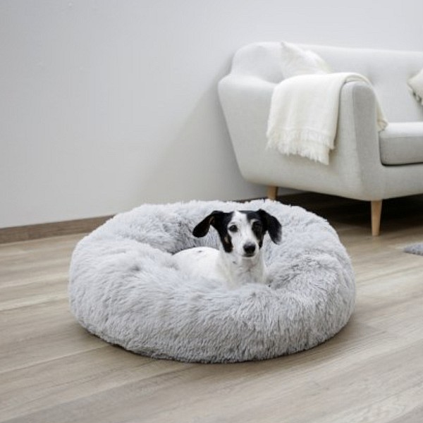 Kerbl Μαξιλάρι Σκύλου Cosy Bed Fluffy Ø76cm Ύψος 19cm light grey