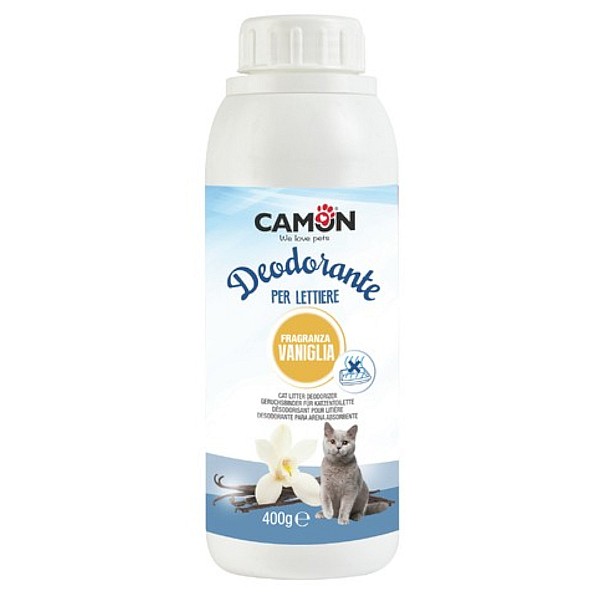 Camon Αποσμητικό Άμμου Γάτας Με Άρωμα Βανίλιας 400G