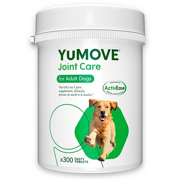 YUMOVE Dog  με Χονδροϊτίνη και Γλυκοσαμίνη 300τεμ