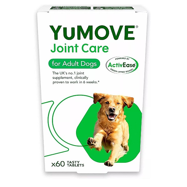 YUMOVE Dog  με Χονδροϊτίνη και Γλυκοσαμίνη 60τεμ