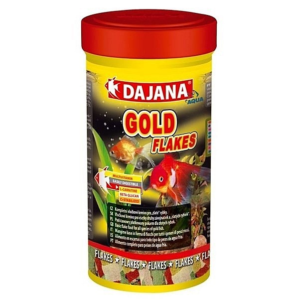 Dajana Gold Flakes 100ML 20GR Τροφή Χρυσοψαρων