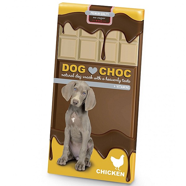 Σοκολάτα Σκύλου Με Κοτόπουλο 100γρ