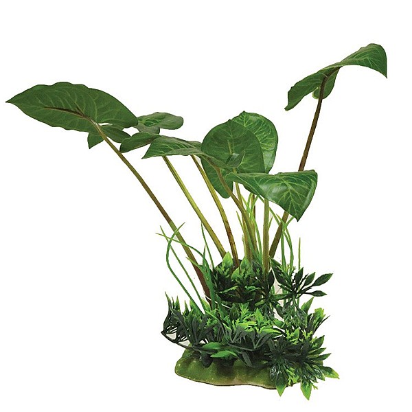 Διακοσμητικό Ενυδρείου Πλαστικό Φυτό 25cm