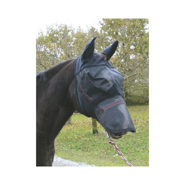 KERBL Μάσκα Προστασίας Αλόγου Από Έντομα Για Τα Αυτιά Και Τη Μύτη  (Θερμόαiμα)