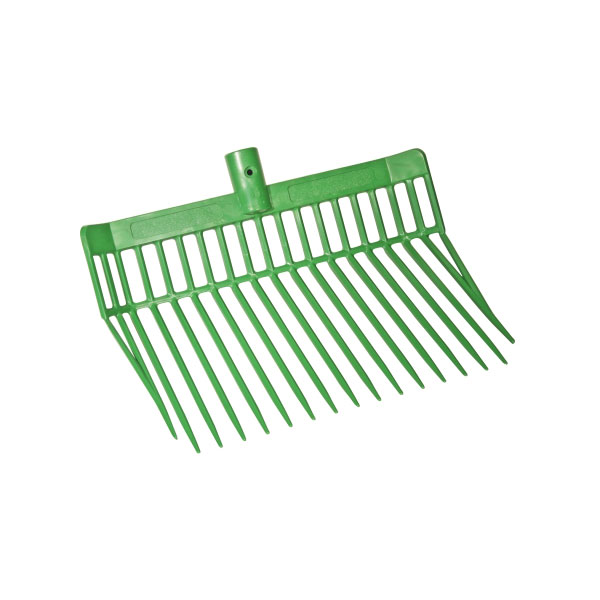 KERBL Σκούπα / Πιρούνα Απορριμάτων Στάβλου Χρώμα Πράσινο Χωρίς Κοντάρι Από Αλουμίνιο (323477)