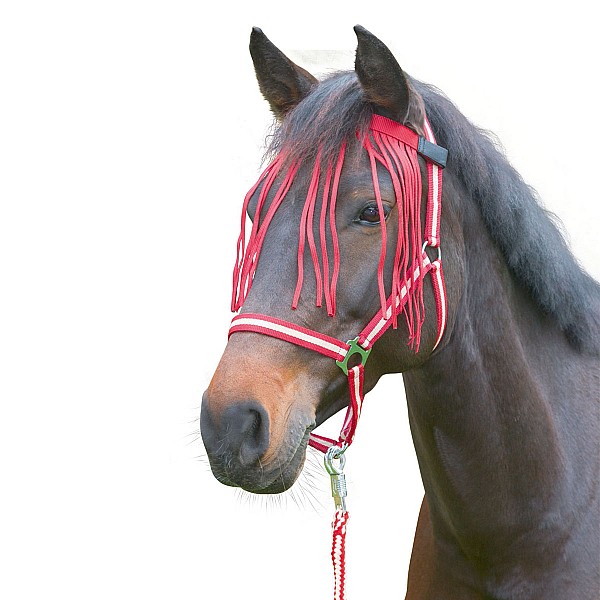 KERBL Φράντζα Για Μύγες Κόκκινο Pony