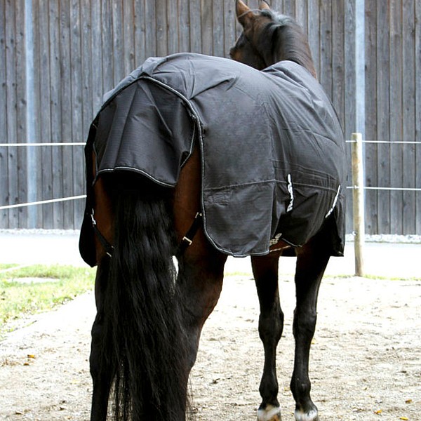 KERBL Κουβέρτα Αλογου RugBe 200 115cm-165cm black