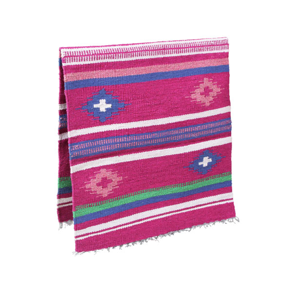 Κουβέρτα Σέλας Navajo Χρώμα Ροζ