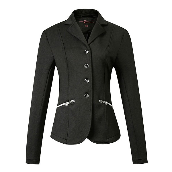 KERBL Show Jacket Samantha Ladies, black/grey, L/40