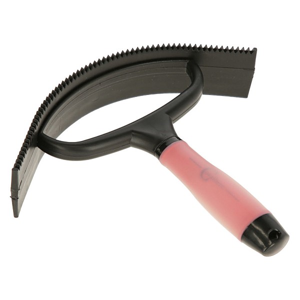 KERBL Covalliero Sweat Scraper with gel handle red / black