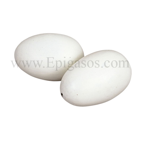KERBL Τεχνητά αυγά για κότες από Ξύλο 2 τεμ