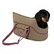 KERBL Carry Bag Royal Pets 56x25x24cm, brown/red