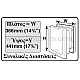 KERBL Pet-Mate® Πόρτα Σκύλου 2 Δρόμων XL Καφέ 216B