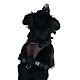 KERBL Επιστήθιο Σκύλου Pulsive Περ. Λαιμού 62 - 85 cm Περ. Στήθους 72 - 96 cm Μαύρο / Καφέ