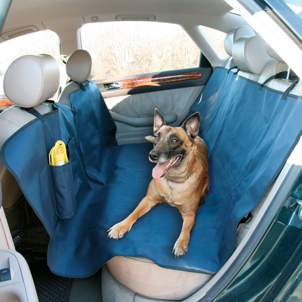kerbl Πολύ λειτουργική Κουβέρτα Σκύλου Για Το Αυτοκίνητο με Μπουκάλι Ποτίστρα για Ταξίδια