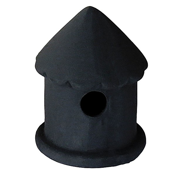 Small hut ceramic Black 9,5 cm