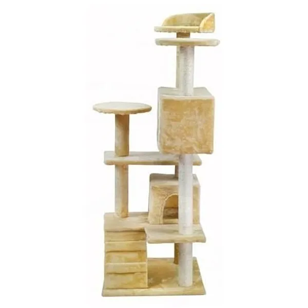 Γατόδεντρο 9 Επίπεδα Beige 49x49xY170