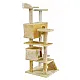 Γατόδεντρο 9 Επίπεδα Beige 49x49xY170