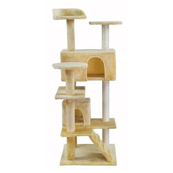 Γατόδεντρο 9 Επίπεδα Beige 49x49xY170