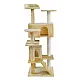 Γατόδεντρο 9 Επίπεδα Beige 49x49xY170