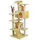 Γατόδεντρο 9 Επίπεδα Beige 49x49xY170