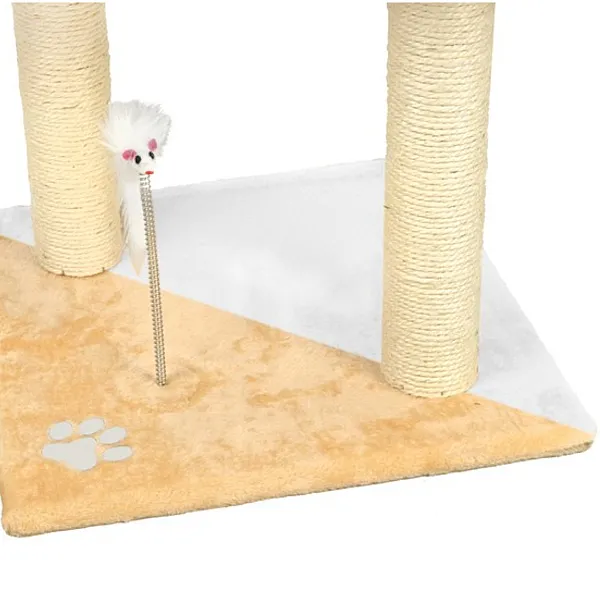 Γατόδεντρο 5 Επίπεδα Μπεζ 40x66xY110cm