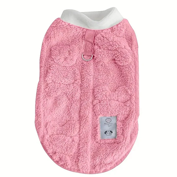 Epigasos Μπλούζα Fleece για Σκύλους 23cm pink