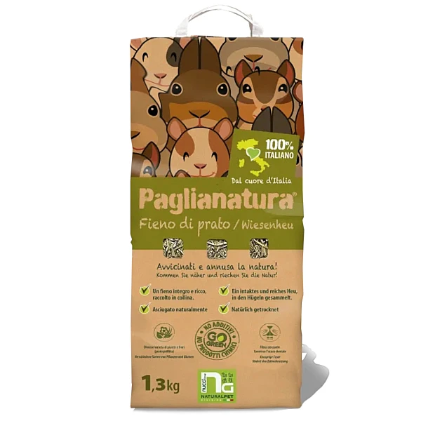 Pet Camelot Paglianatura Σανό για Κουνέλια και Τρωκτικά Stable meadow hay 1.3kg 