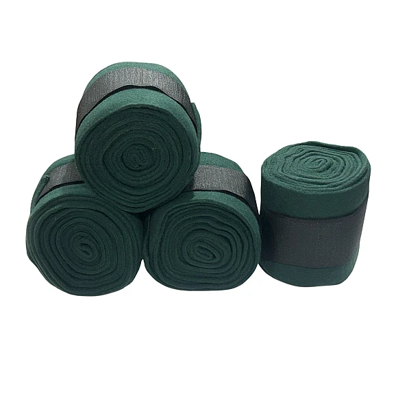 Epigasos Επίδεσμοι Αλόγου Fleece 4 τεμ Μήκος 3m Πλάτος 10cm Πράσινοι