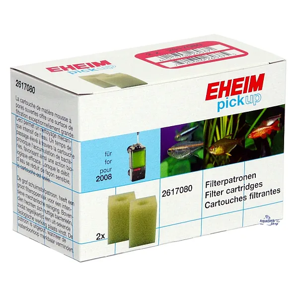 EHEIM σφουγγάρι για  2008 2 τεμ 6x7.1x4.6cm