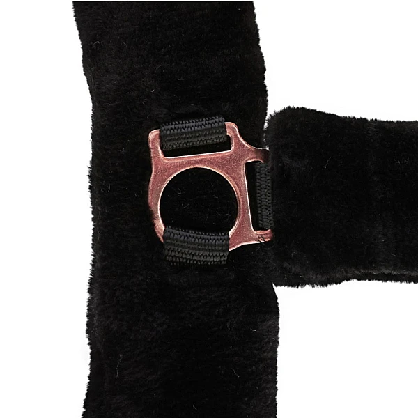 Kerbl Καπίστρι SuperSoft Μαύρο Cob No2