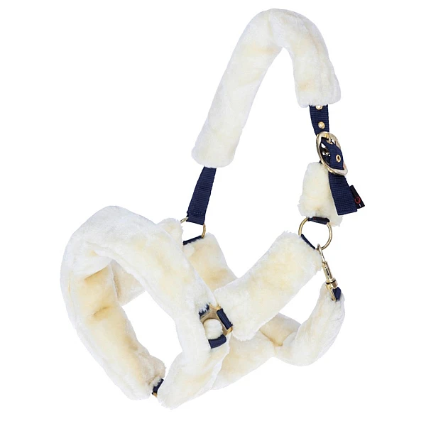 Kerbl Καπίστρι SuperSoft navy Cob No2