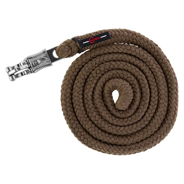 KERBL Οδηγός Βόλτας Αλόγου ClassicSoft Μήκος 200 εκ cappuccino Με Γάντζο Πανικού
