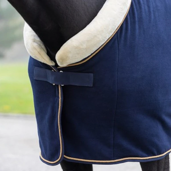 KERBL κουβέρτα Άλογου Fleece Blanket RugBe Royal  dark navy 155-205cm