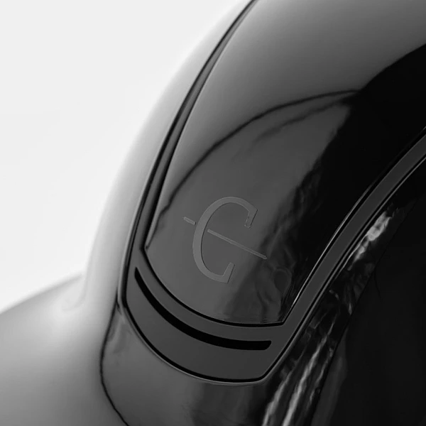KERBL Κράνος Ιππασίας Eclipse Polo black gloss  56 - 58 εκ