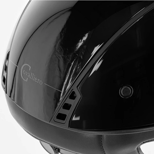 KERBL Κράνος Ιππασίας Eclipse Polo black gloss  56 - 58 εκ