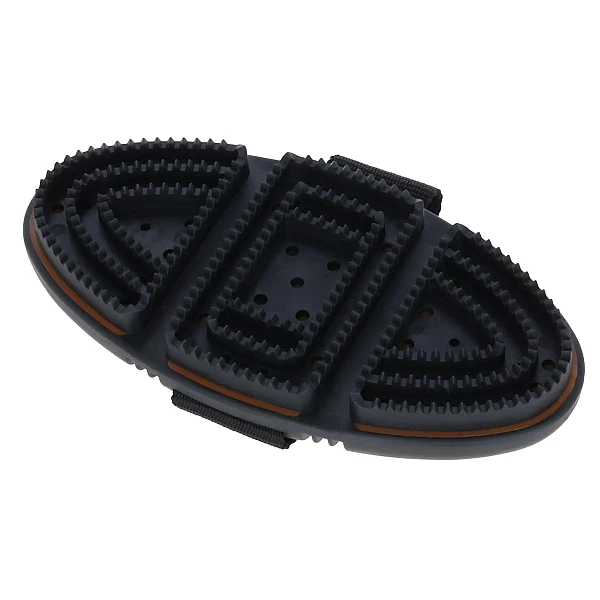 KERBL Covalliero Ξύστρα Curry Comb Flex 2K brown/black 18.5*9,3 cm