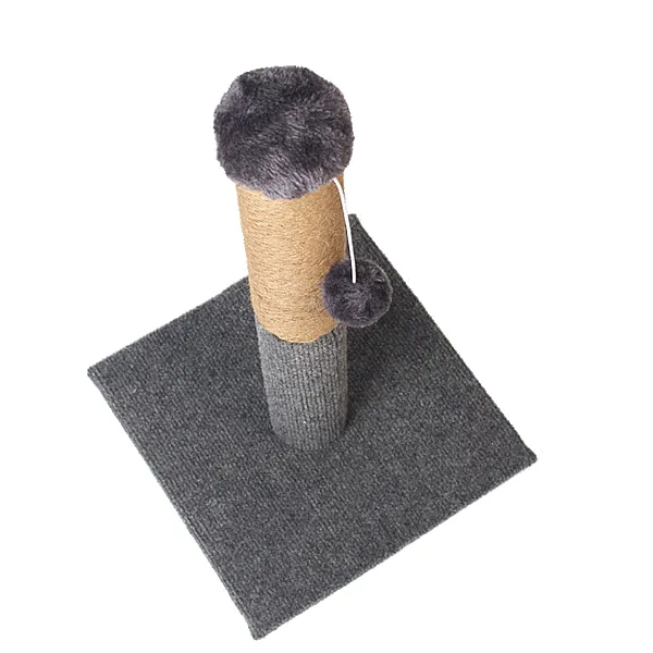 Γατόδεντρο Γκρί / Μπέζ 30*30*Υ52cm