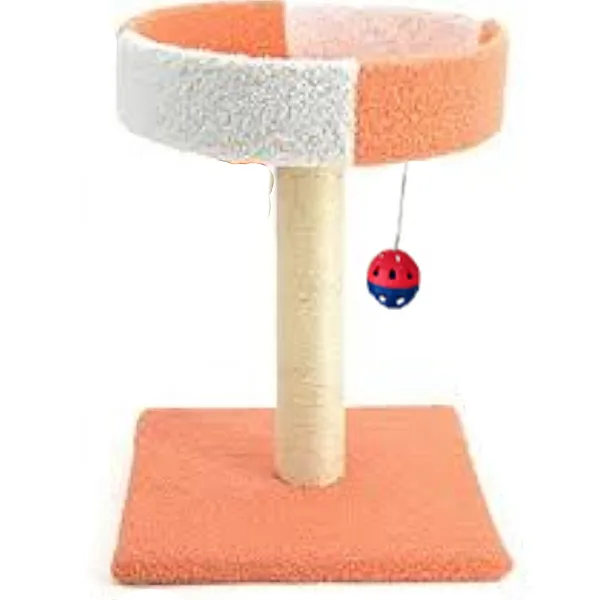 Γατόδεντρο Πορτοκαλί / Άσπρο 30*30*Υ40cm