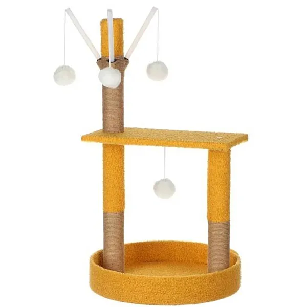 Γατόδεντρο 40*40*Y75cm Πορτοκαλί