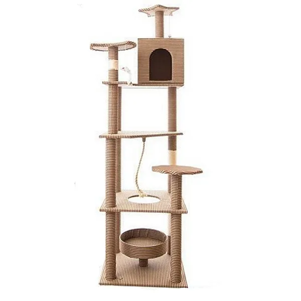 Γατόδεντρο Καφέ 50*50*Y167cm