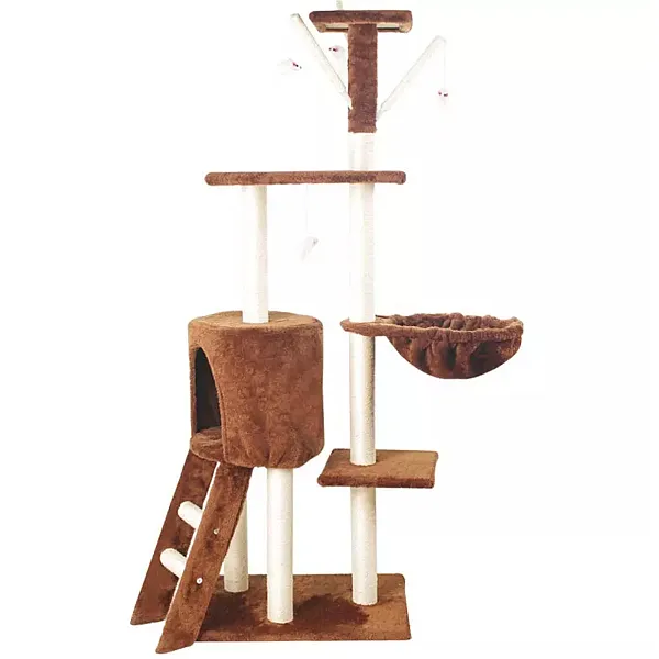 Γατόδεντρο Καφέ 48*34*Y138cm