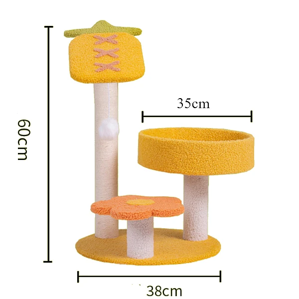 Γατόδεντρο Πορτοκαλι Κίτρινο Πράσινο 40*Y40*48cm