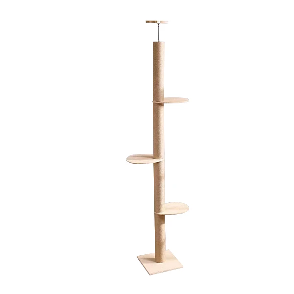 Γατόδεντρο Μπεζ 40 * 40 * 250-260cm