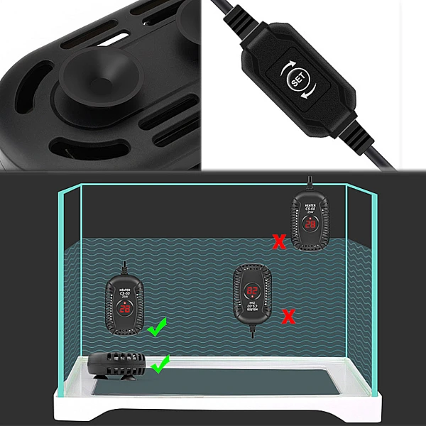 Epigasos Θερμοστάτης Για Χελώνες εως 15L 25 W